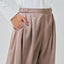 Apparel : Satin Wide Pants - Ash Brown - TudungPeople