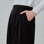 Apparel : Satin Wide Pants - Black - TudungPeople