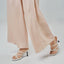 Apparel : Satin Wide Pants - Latte - TudungPeople