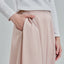 Apparel : Satin Wide Pants - Pale Brown - TudungPeople