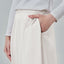 Apparel : Satin Wide Pants - White - TudungPeople