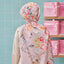 LE Batik Floral in Pale Pink - TudungPeople