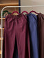 TudungPeople panel pants in neutral fabric with stitched panel design, casual and comfortable apparel for everyday wear.