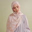 Minimalist floral peach print by TudungPeople, featuring soft peach tones and simple floral design on high-quality paper.