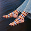 Sundaze Crew Socks - Fiesta Pink