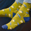 Sundaze Crew Socks - Sunny Lime