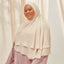 Hayaa Khimar in Soft Beige