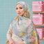 LE Batik Floral in Soft Teal - TudungPeople