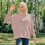 Athleisure : Oversized Top - Rose Wood - TudungPeople