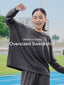 Oversized Sweatshirt - Apparel - TudungPeople