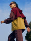 TudungPeople Trio Panel Parka in neutral colors, front view showing the layered panel design and cozy hood.