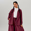 Adjustable Parka - Burgundy - Apparel - TudungPeople