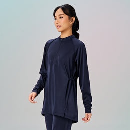 Adjustable Swimwear Top - Dark Blue