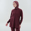 Adjustable Swimwear Top - Burgundy