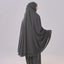Aman Luxe Prayerwear - Dark Grey - Prayerwear - TudungPeople