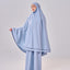 Aman Luxe Prayerwear - Dusty Blue - Prayerwear - TudungPeople