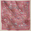 Pink square print titled Atelier by TudungPeople featuring a soft rosey pink design, suitable for textile or fabric decoration.
