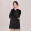 Back Pleated Top - Black - Apparel - TudungPeople