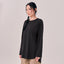 Back Pleated Top - Black - Apparel - TudungPeople