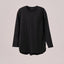 Back Pleated Top - Black