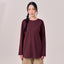 Back Pleated Top - Mahogany - Apparel - TudungPeople