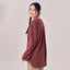 Back Pleated Top - Rouge - Apparel - TudungPeople