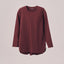 Back Pleated Top - Rouge