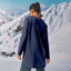 Back Pleated Top - Blue Black - Apparel - TudungPeople