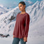 Back Pleated Top - Mahogany - Apparel - TudungPeople