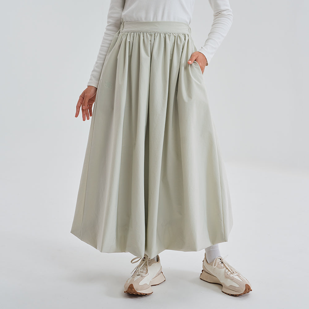 Balloon Skirt - Aloe | TudungPeople