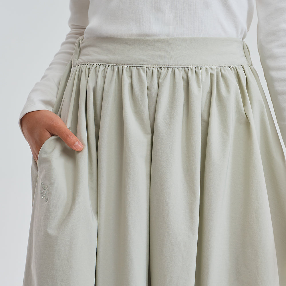 Balloon Skirt - Aloe | TudungPeople