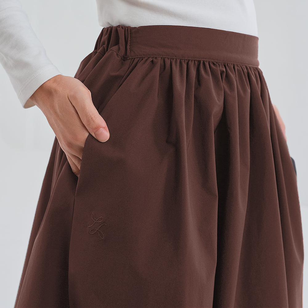 Balloon Skirt - Chocolate