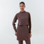 Cape Swimwear Top - Ash Brown