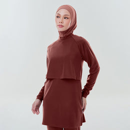 Cape Swimwear Top - Copper