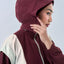 TudungPeople Duo Panel Parka in Glacier color, stylish winter apparel with quilted design and zip closure, suitable for cold weather.