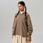 Flare Parka - Brown