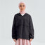 Half Zip Parka 2.0 - Black - Apparel - TudungPeople