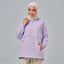 Half Zip Parka - Lilac