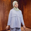 Half Zip Sweatshirt - Periwinkle