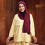 Half Zip Sweatshirt - Soft Yellow