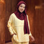 Half Zip Sweatshirt - Soft Yellow