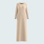 Inner Long Sleeve Dress - Greige