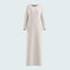 Inner Long Sleeve Dress - White