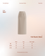 Inner TudungPeople innerwear skirt, soft fabric and comfortable fit, designed for modest layering underneath clothing