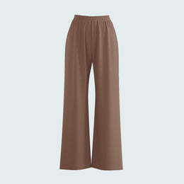 Inner Wide Pants - Brown
