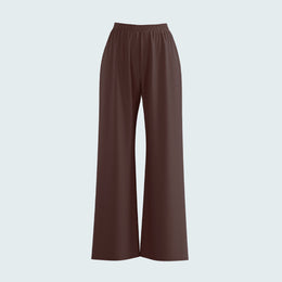 Inner Wide Pants - Dark Brown