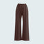 Inner Wide Pants - Dark Brown