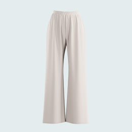 Inner Wide Pants - White