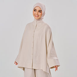 Linen Oversized Shirt - Linen