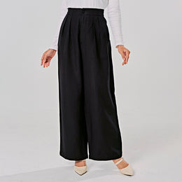 Linen Pants - Blueblack